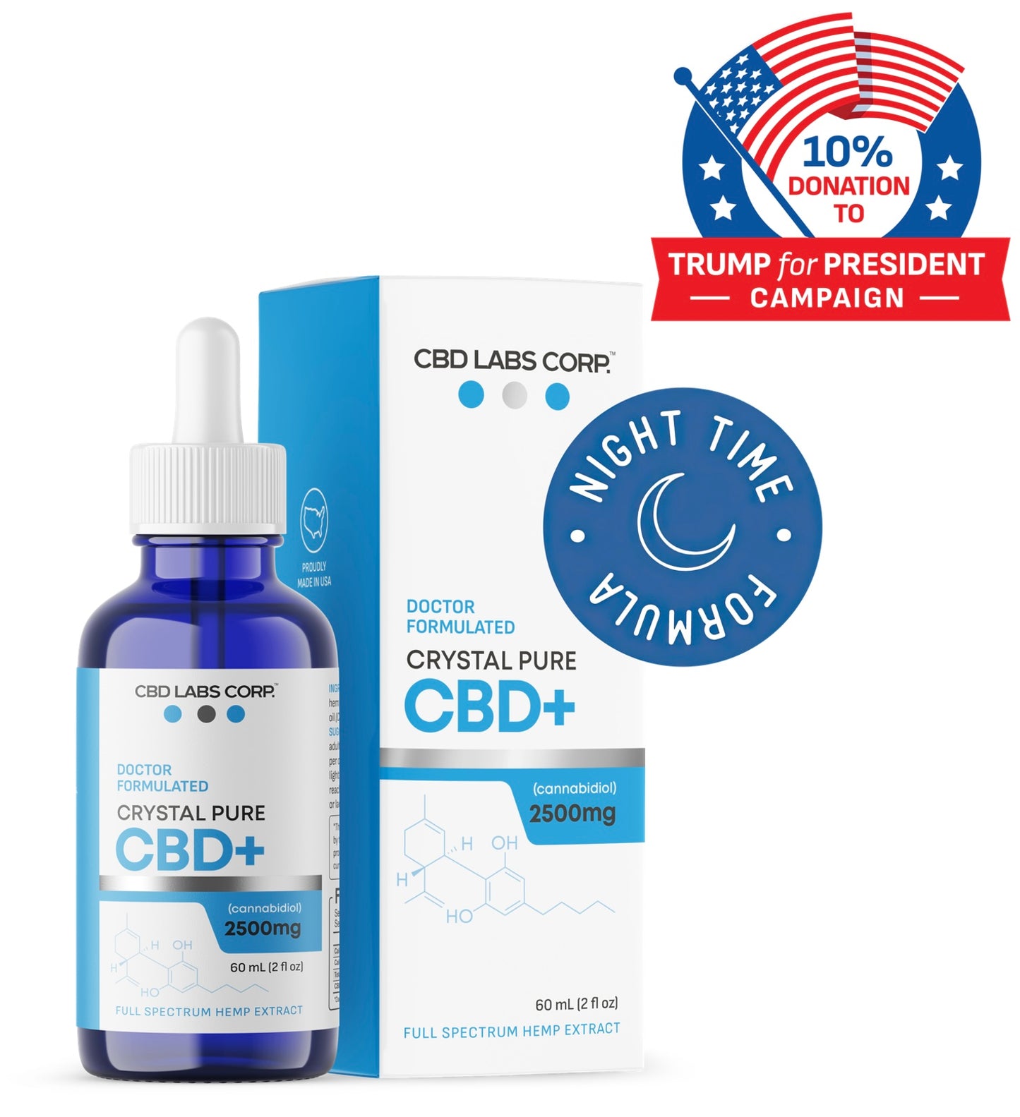 Night Time CBD 2500 mg + 300 CBN